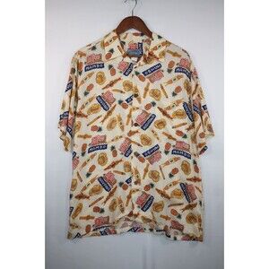Vintage Reyn Spooner Joe Kealoha Hawaiian Shirt Medium Cuban Cigar Havana Mambo